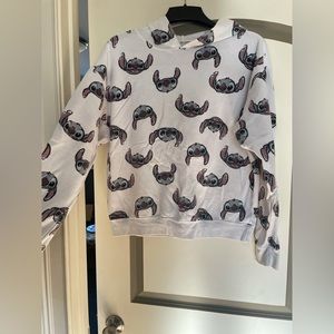 Stitch Adult Hoodie - Disney - Size Large - Good Condition